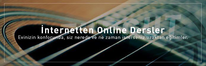 İnternetten Online Gitar Dersiyle Evinden Gitar Öğren