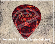 Fender 551 Shape Classic Celluloid Pena