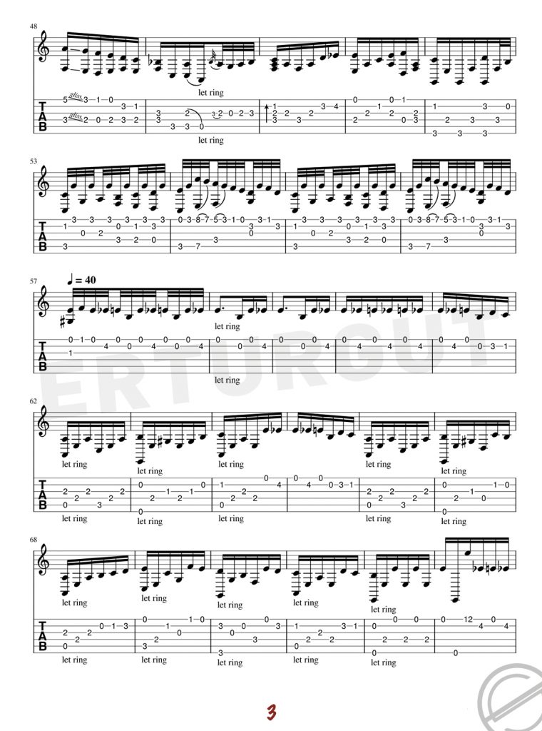Für Elise - Gitar Notası Ve Tabı