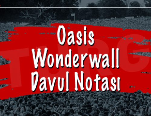 Oasis – Wonderwall Davul Notası