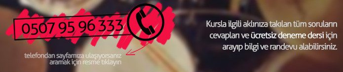 Bateri Kursu İzmir: MEB Onaylı & Ücretsiz Etüt İmkânı