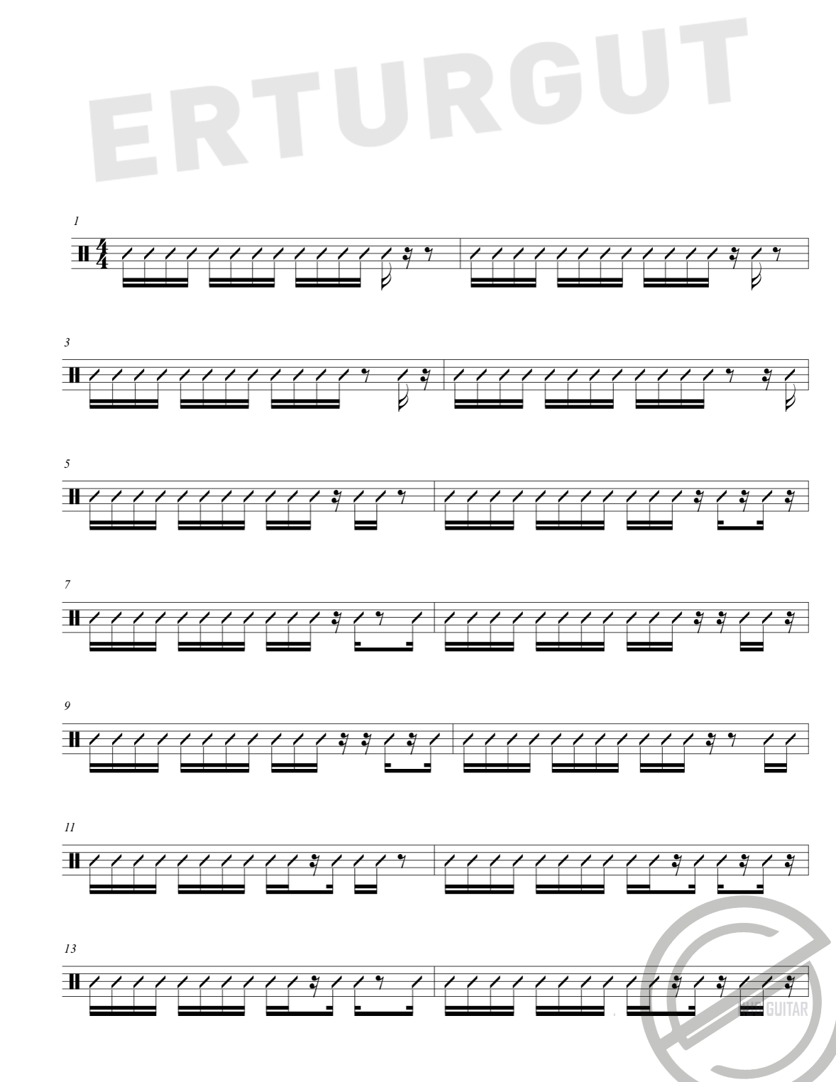 Gitarda Metronom Egzersizleri