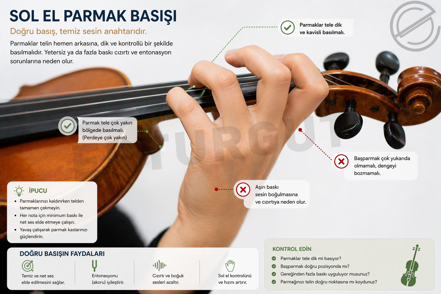 Keman Öğrenirken Neden Cızırtı Olur?