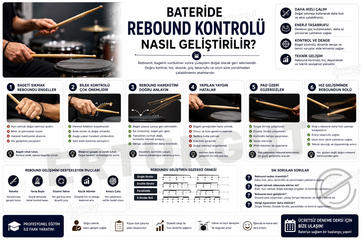 Bateride Rebound Kontrolü Nasıl Geliştirilir?