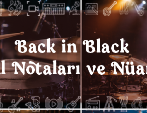 Back in Black Davul Notaları ve Nüansları